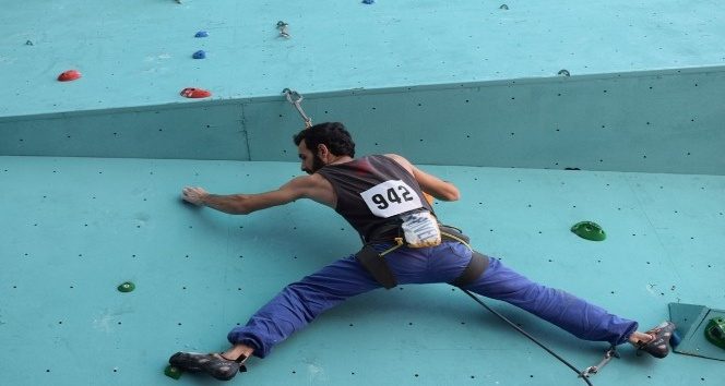 Tırmanma yarışlarında ödüller sahiplerini buldu