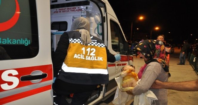 Üzerine çaydanlık devrilen bebek haşlandı