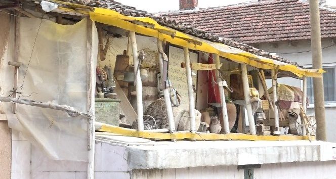 Köyde tarım müzesi