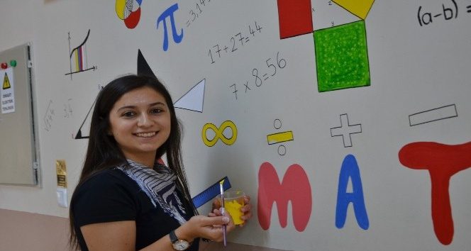 Bilimi duvara işlediler
