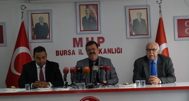 MHP Bursa İl Başkanı Coşkun: "Döviz saldırısıyla bizi teslim alacağını zannedenler bozgun yaşayacaklar"