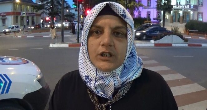 (Özel Haber) Trafikte darp edilen bayandan zanlıları yakalayan polise teşekkür