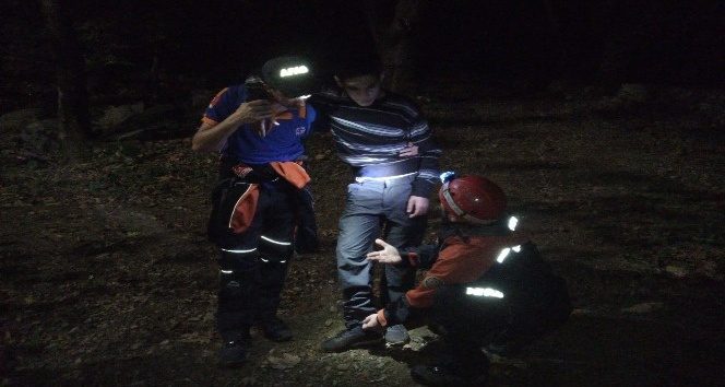 Uludağ'da kaybolan genç 4 saat sonra bulundu