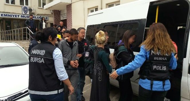 Bursa'da 5 kilo esrar ele geçirildi
