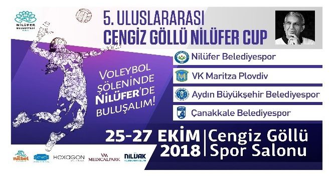 5. Uluslararası Cengiz Göllü Nilüfer Cup başlıyor