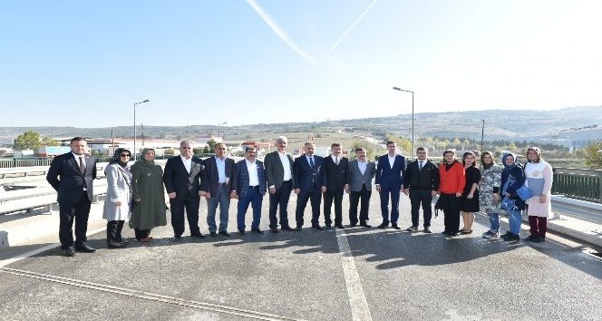 Bursa Büyükşehir'den Yenişehir çevre yoluna düzenleme