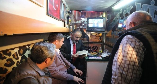 Aktaş taksicilerle buluştu
