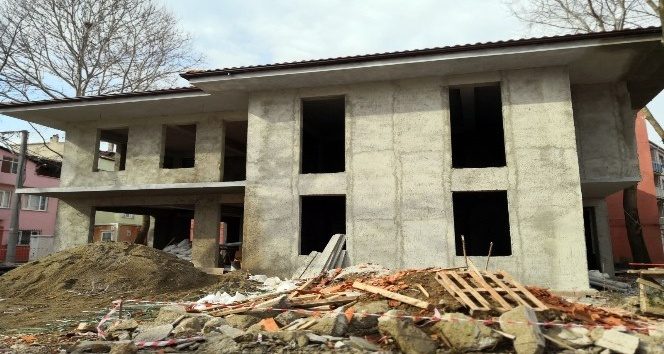 Küplüpınar Spor ve Eğitim Merkezi hızla yükseliyor