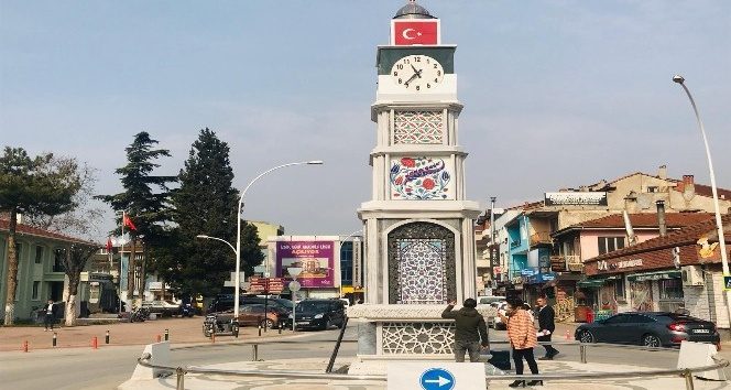 Saat kulesinin şalteri yanmış