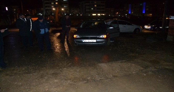 Sürücü ve hamile olan eşi hayatlarının şokunu yaşadı