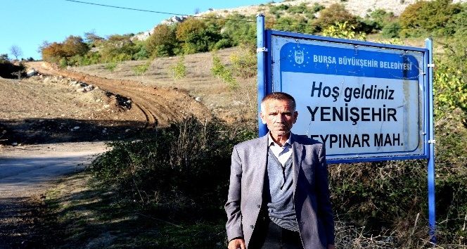 Yenişehir'de tarla yollarına Büyükşehir eli değdi