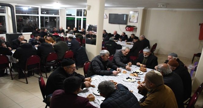 Bereket sofrası Çeltikçi'de kuruldu