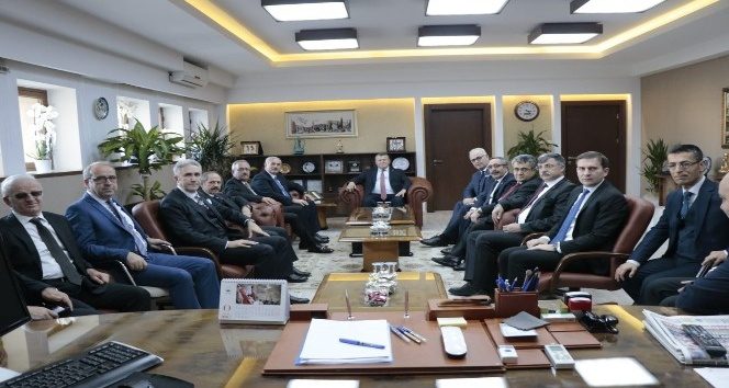 Yargıtay üyeleri Bursa Adalet Sarayını ziyaret etti