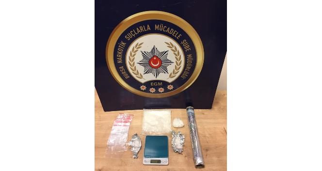 Bursa'da uyuşturucu operasyonu: 3 tutuklama