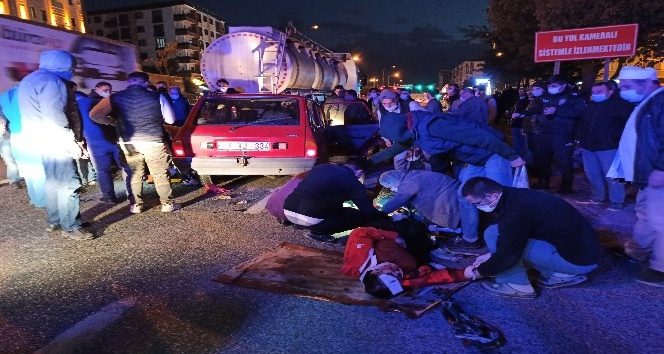 Orhangazi'de feci kaza