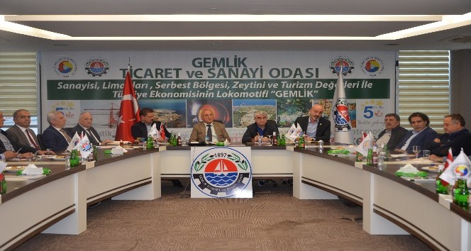 Vekil Işık GTSO’ya konuk oldu