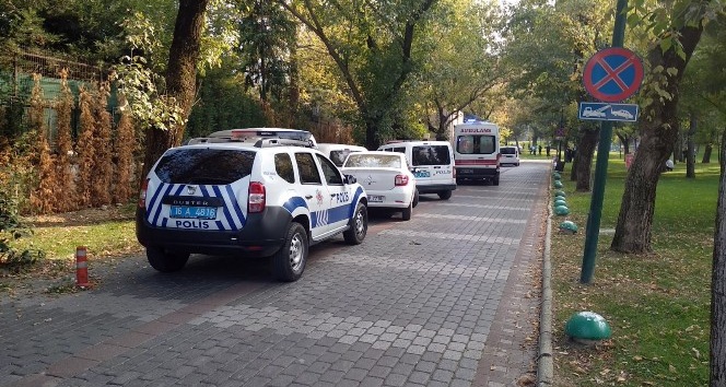 Kültürpark içerisinde sıcak dakikalar