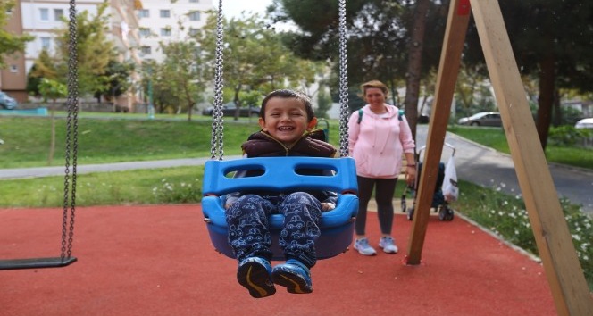 Nilüfer’in Menekşe Parkı’nda huzur var