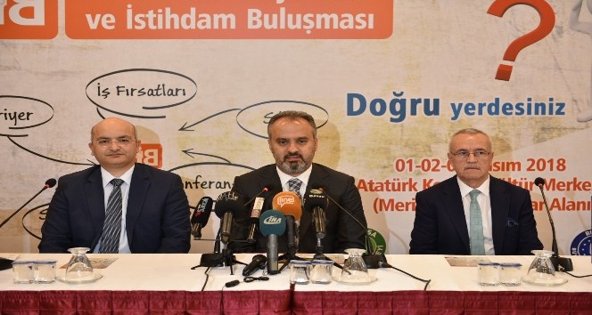 Bursa’da İnsan Kaynakları ve İstihdam Buluşması başlıyor