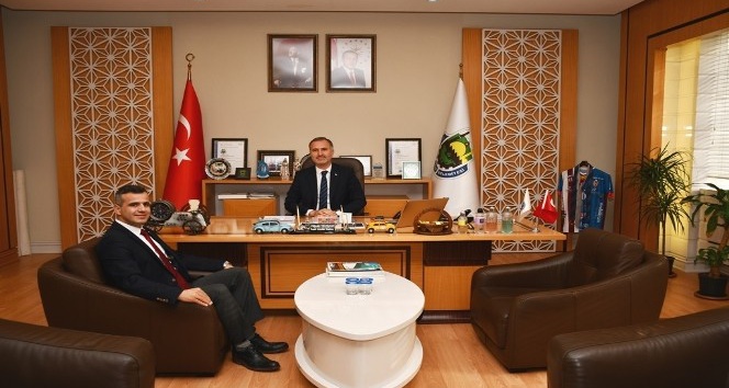 Dekan Pirinççi’den Başkan Taban’a ziyareti