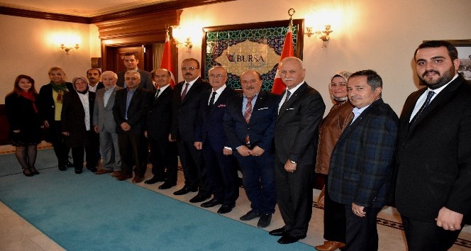 Kent Konseyi’nden Vali Canbolat’a ziyaret