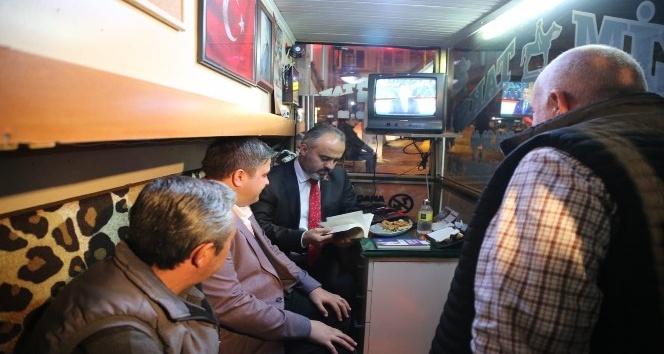 Aktaş taksicilerle buluştu