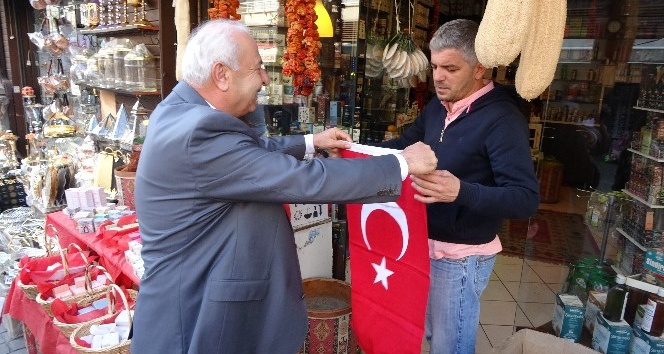 Bursa Kent Konseyi’nden Barış Pınarı Harekatı’na bayraklı destek